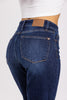 Love In The Moment from Judy Blue: Mid-Rise Straight Leg Denim