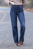 The Nadine from Judy Blue: High-Rise Straight Leg Denim