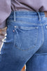 The Jasmine from Judy Blue: Mid-Rise Vintage Wash Boyfriend w/Cuff Denim