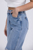 Make The Most Of Tonight from Judy Blue: High-Rise Rigid Magic 90's Straight Leg Denim