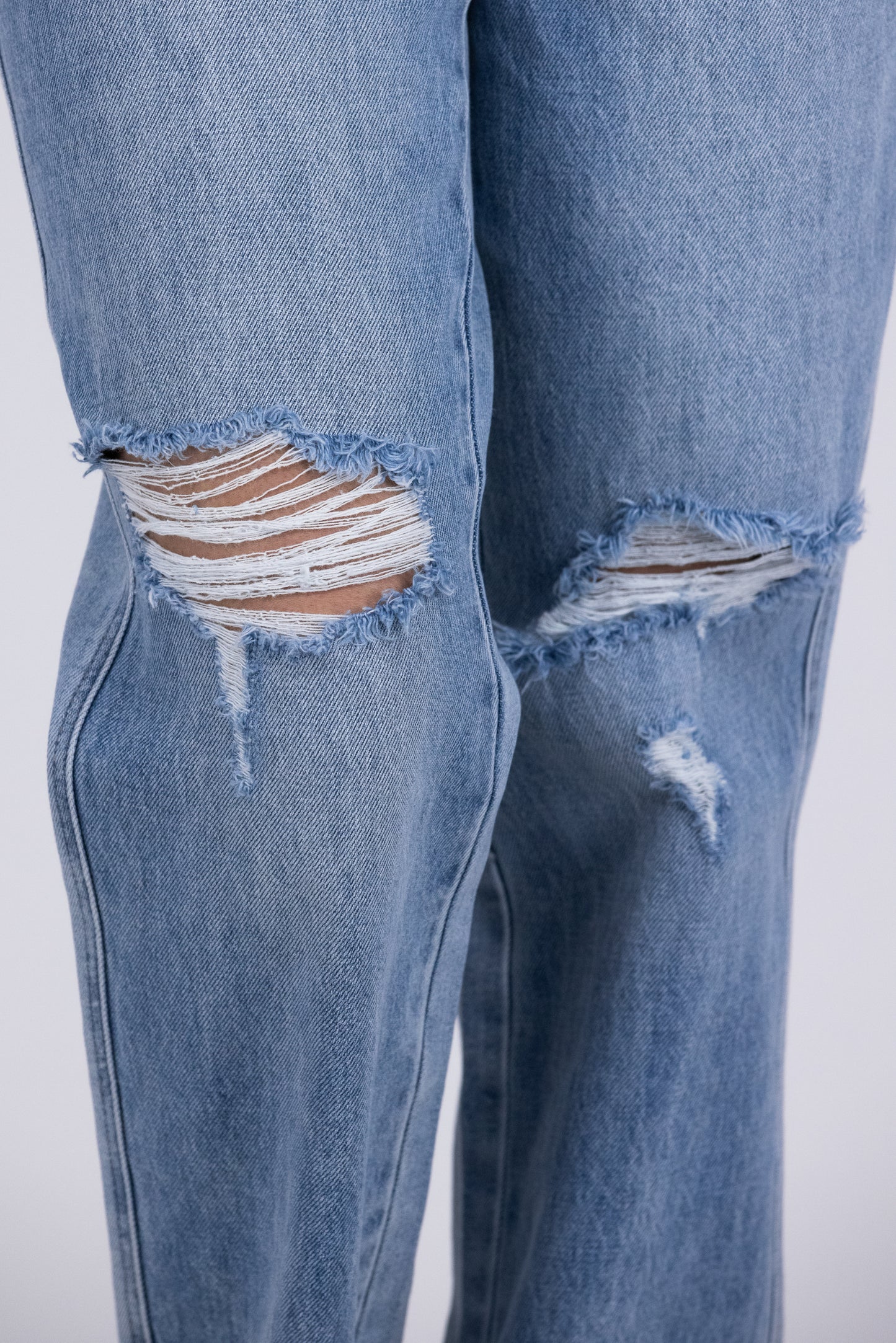 Make The Most Of Tonight from Judy Blue: High-Rise Rigid Magic 90's Straight Leg Denim