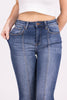 Wide Open Spaces From Risen: High-Rise Flare Denim