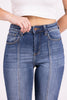 Wide Open Spaces From Risen: High-Rise Flare Denim