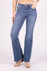 It's Yours To Love From Risen: Mid-Rise Flare Denim