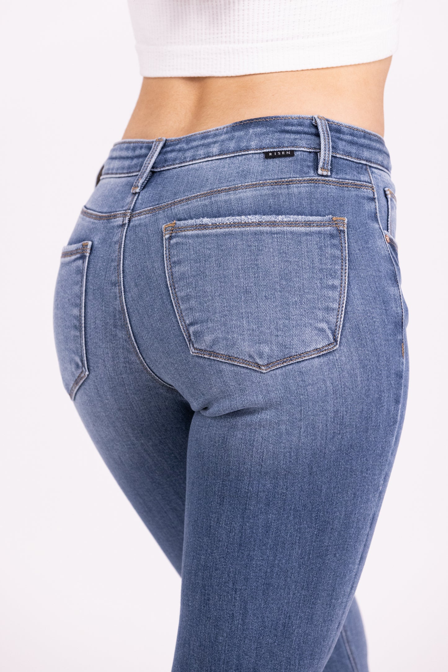 It's Yours To Love From Risen: Mid-Rise Flare Denim