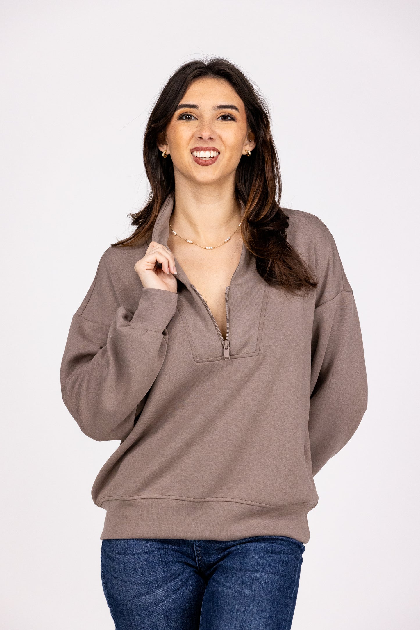 Lovin On You V-neck Pullover