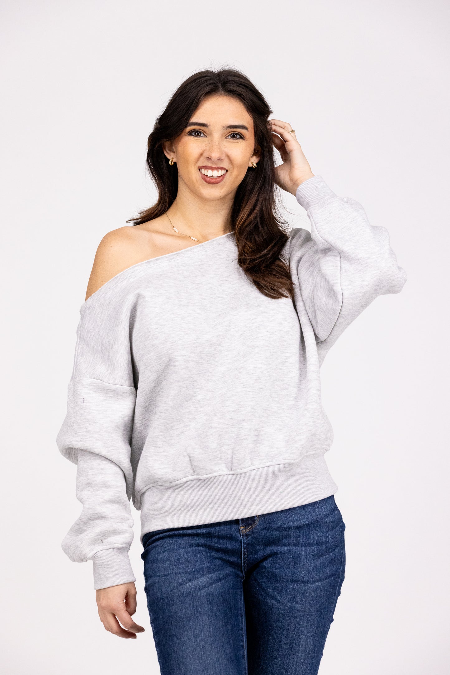 Antidote Off Shoulder Sweatshirt