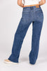 The Regina from Judy Blue: Mid-Rise Wide Leg w/Tint Denim