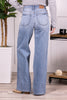 The Dixie from Judy Blue: High-Rise Retro Wide Leg Denim