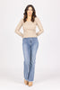 The Gloria from Judy Blue: High-Rise Bootcut Denim