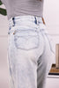 The Hillary from Judy Blue: High-Rise Tummy Control Retro Wide Leg Denim