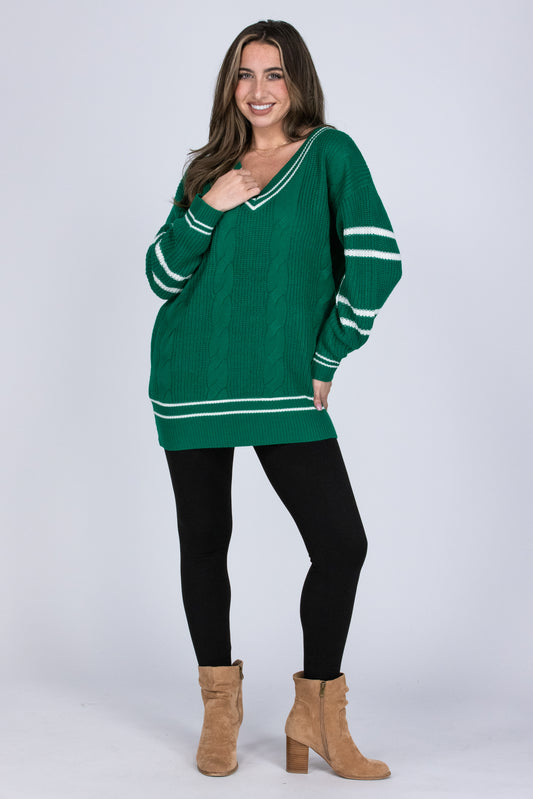 Game Nights Sweater Dress