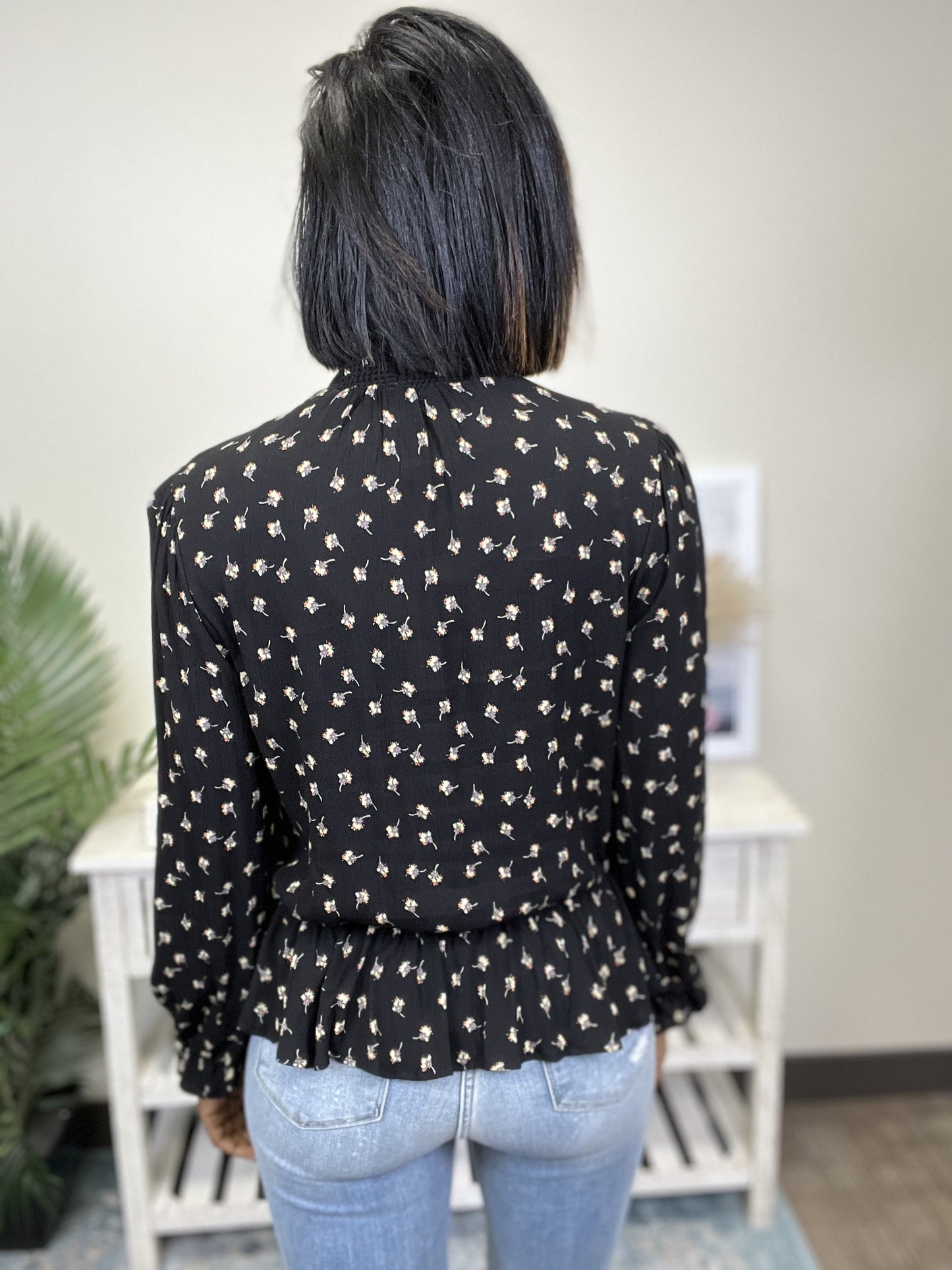 Fun Floral Long Sleeve Top