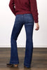 The Gwen from Lovervet *Three Length* Mid-Rise Tummy Control Flare Denim