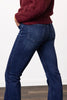 The Gwen from Lovervet *Three Length* Mid-Rise Tummy Control Flare Denim