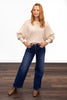 The Raegan from Lovervet *Two Lengths* High-Rise Tummy Control Wide Leg Denim