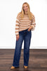 The Raegan from Lovervet *Two Lengths* High-Rise Tummy Control Wide Leg Denim