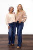 The Raegan from Lovervet *Two Lengths* High-Rise Tummy Control Wide Leg Denim