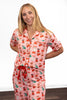 ALB Custom Women's Festive Short Sleeve and Pants Jammies Set