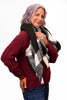 ALB Custom Women's Plaid Woven Scarf *Final Sale*