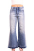 The Leah by Ava Lane High-Rise Tummy Control Wide Leg Jeans in Three Lengths