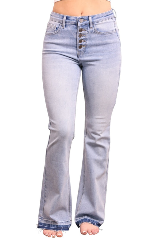 The Kristie by Ava Lane High-Rise Tummy Control Bootcut Jeans