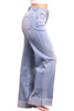 The Tarin by Ava Lane Mid-Rise Tummy Control Cuffed Wide Leg Jeans in Three Lengths