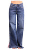 High-Rise Tummy Control Wide Leg Jeans - Three Inseams