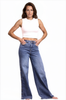 High-Rise Tummy Control Wide Leg Jeans - Three Inseams