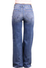 The Esme by Ava Lane High-Rise Tummy Control Wide Leg Denim Three Lengths