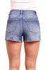 The Lois by Ava Lane High-Rise Tummy Control Denim Shorts Two Lengths