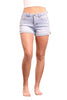 The Martha by Ava Lane High-Rise Tummy Control Denim Shorts Two Lengths
