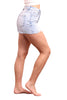 The Lennie by Ava Lane High-Rise Tummy Control Distressed Denim Shorts Two Lengths