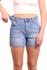 The Piper by Ava Lane High-Rise Tummy Control Denim Shorts