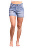 The Piper by Ava Lane High-Rise Tummy Control Denim Shorts