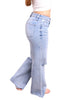 High-Rise Wide Leg Denim