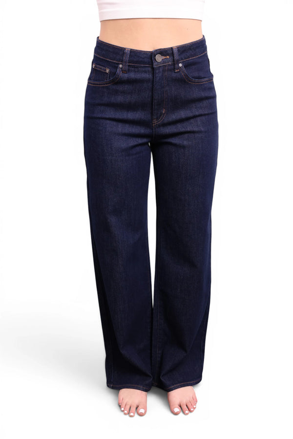 High-Rise Tummy Control Straight Leg Jeans