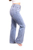 High-Rise Tummy Control Relaxed Flare Denim - Three Inseams