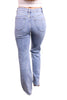 High-Rise Tummy Control Relaxed Flare Denim - Three Inseams