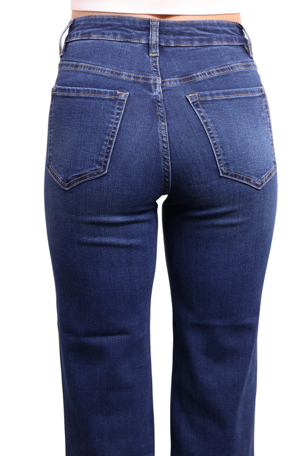 High-Rise Tummy Control Straight Leg Jeans - Three Inseams