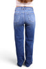 High-Rise Tummy Control Vintage Wide Leg Jeans