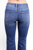 Mid-Rise Tummy Control Vintage Blue Bootcut Jeans