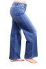 The Isabella Mid-Rise Tummy Control Vintage Wash Straight Leg Jeans