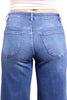 The Isabella Mid-Rise Tummy Control Vintage Wash Straight Leg Jeans