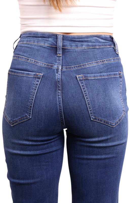 The Marie High-Rise Tummy Control Straight Leg Jeans - Three Inseams