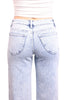 The Bristol Mid-Rise Tummy Control Wide Leg Striped Jeans