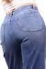 The Scarlet High-Rise Tummy Control Wide Leg Front Seam Denim - Three Inseams *FINAL SALE*