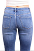 The Lana Mid-Rise Tummy Control Straight Leg Denim