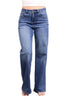 The Shelby High-Rise Wide Leg Tummy Control Jeans- Three Inseams