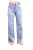The Felicity High-Rise Tummy Control Wide Leg Denim - Three Inseams *FINAL SALE*